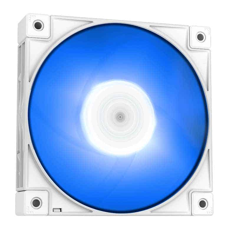 (image for) DeepCool FC120 White 120mm ARGB Chassis Fan - 3 Pack